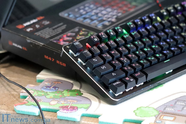 Игровая механическая клавиатура REAL-EL M47 RGB REAL-EL M47 RGB